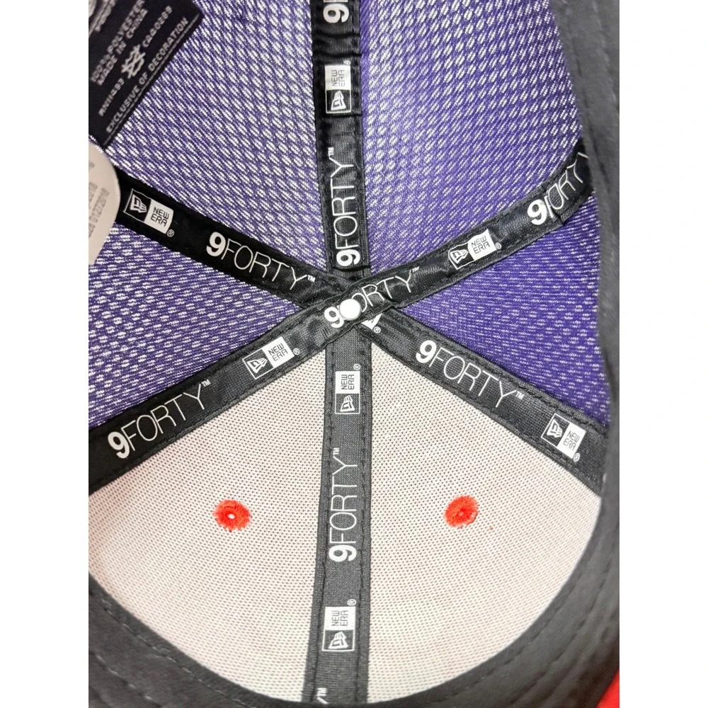 New Era 9FORTY Clemson Tigers Youth‎ Hat Orange Purple Mesh Adjustable Cap